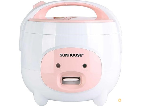 Nồi cơm điện mini có thiết kế nhỏ và đơn giản, phù hợp với gia đình 1-2 thành viên