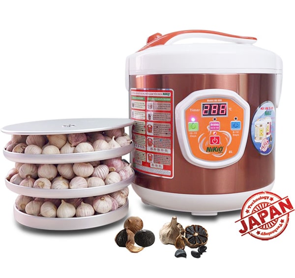 Nikio nk-688 là mẫu máy làm tỏi đen nổi bật của Nhật Bản