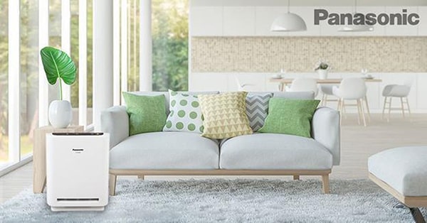 Máy lọc thương hiệu Panasonic được tin dùng