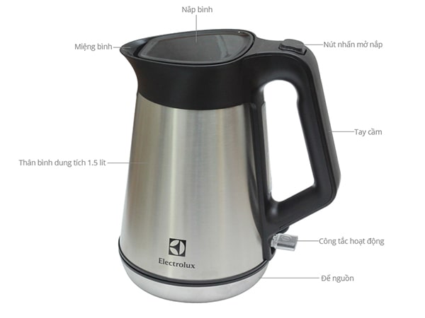 Ấm siêu tốc thương hiệu Electrolux