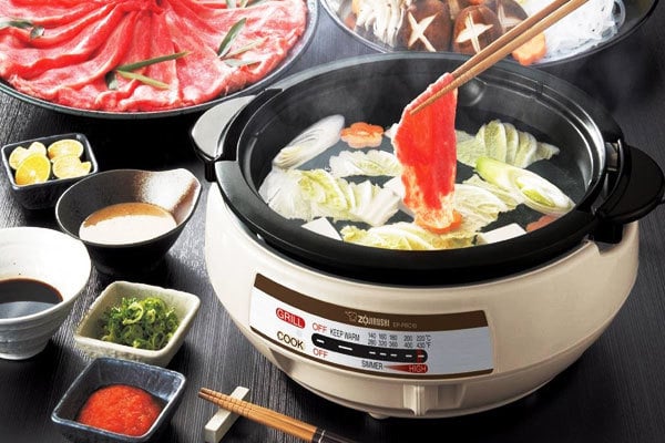 Nồi lẩu điện sở hữu thiết kế vô cùng thông minh