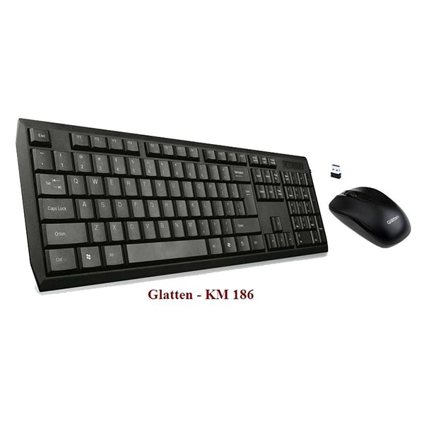 Bàn phím không dây Glatten KM-186