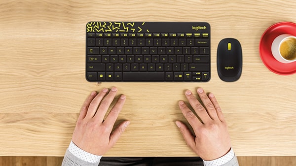 Bộ bàn phím không dây Logitech MK240