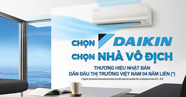 Máy lạnh thương hiệu Daikin