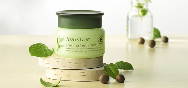 Kem dưỡng Innisfree Green Tea Fresh Cream dành cho da dầu mụn