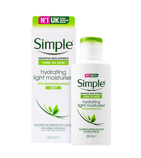 Kem dưỡng ẩm Simple Kind To Skin Hydrating Light Moisturiser