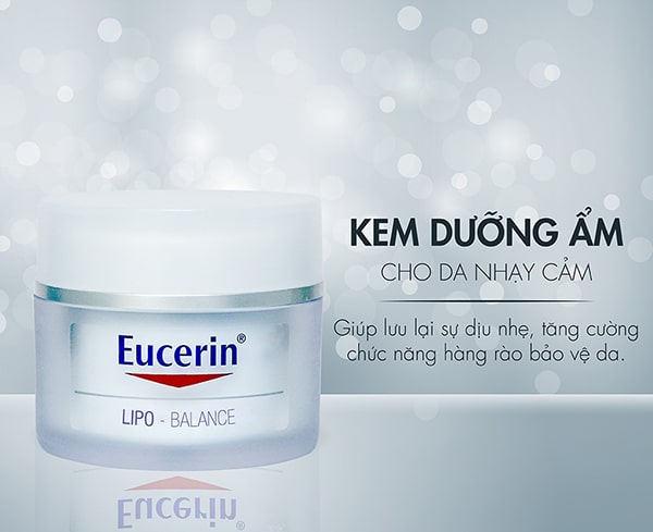 Kem dưỡng ẩm dành cho da khô, da nhạy cảm