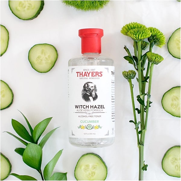 Nước hoa hồng Thayer Witch Hazel Toner Cucumber