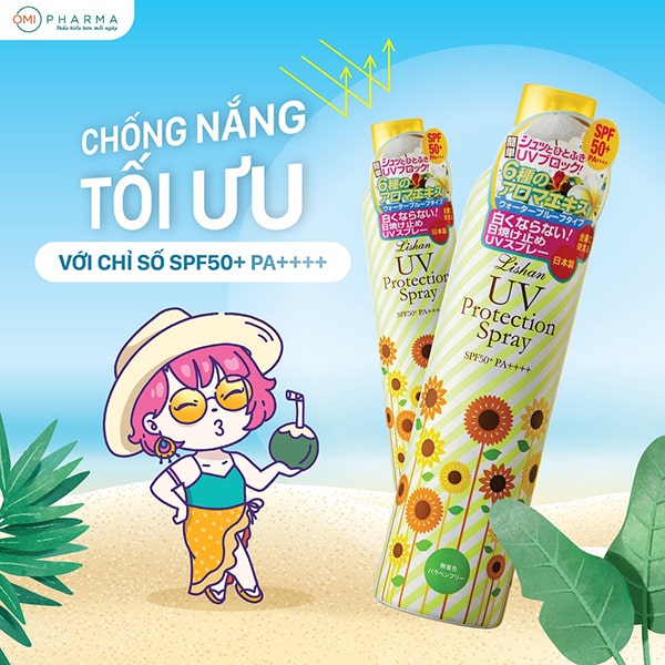 Xịt chống nắng Lishan UV Protection Spray 1