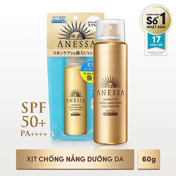 Xịt Chống Nắng Shiseido Anessa Perfect UV Spray SPF 50+