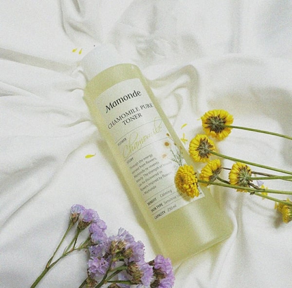 Các thành phần của toner Mamonde Chamomile Pure