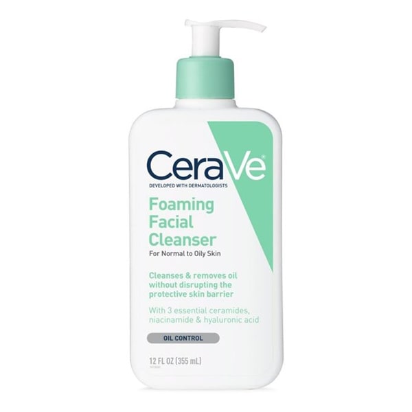 Sữa rửa mặt cho da mụn Cerave Foaming Facial Cleanser