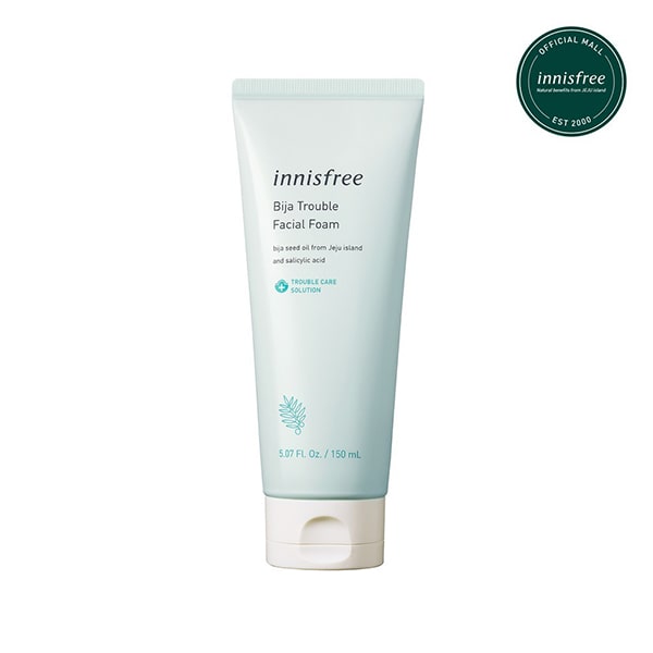 Sữa rửa mặt cho da mụn Innisfree Bija Trouble Facial Foam