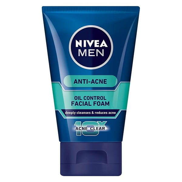 Nivea Men 10X Acne Clear Cooling Mud Face Wash