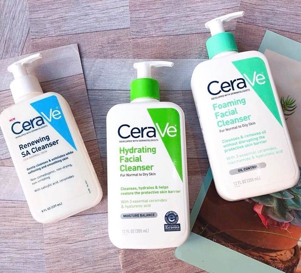 Sữa rửa mặt CeraVe cho da nhạy cảm