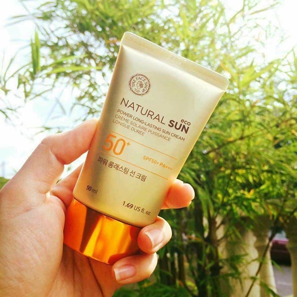 Kem chống nắng vật lý Natural Sun Eco Power Long Lasting Sun Cream