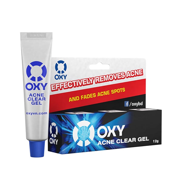 Kem trị thâm mụn Oxy Acne Clear Gel