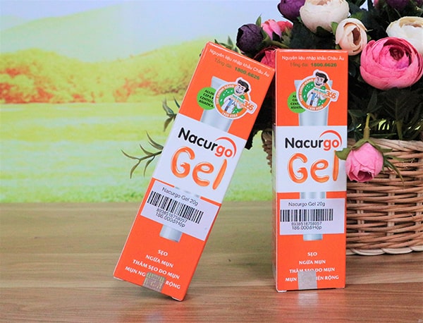 Bộ sản phẩm trị mụn Nacurgo và Nacurgo Gel
