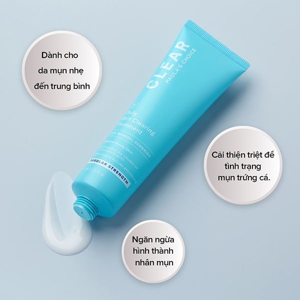 Kem trị mụn Paula’s Choice Benzoyl Peroxide
