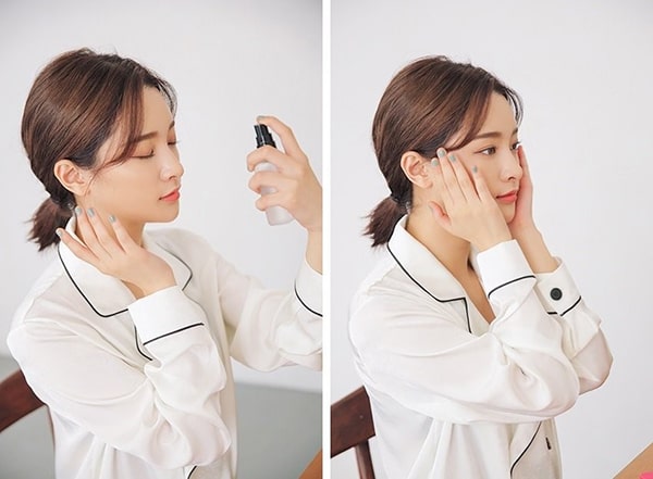 Xịt khoáng giúp giữ lớp trang điểm lâu hơn