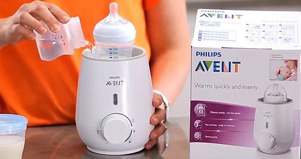 Phân loại máy hâm sữa