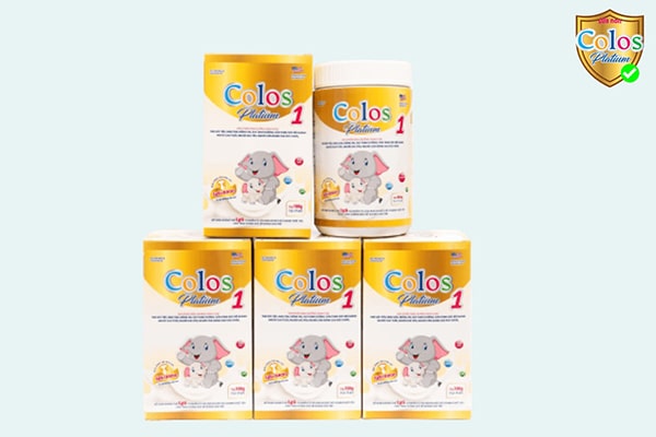 Sữa non Colos Platium 1 cần thiết cho trẻ sơ sinh