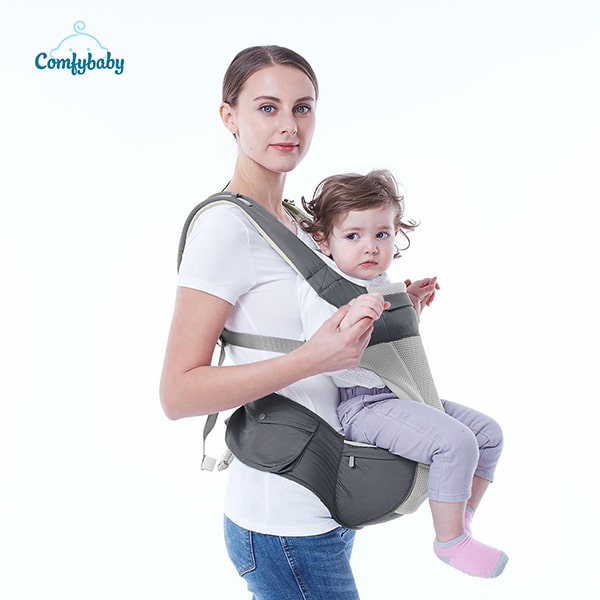 Địu Em Bé Comfybaby Trợ Lực 4 Tư Thế