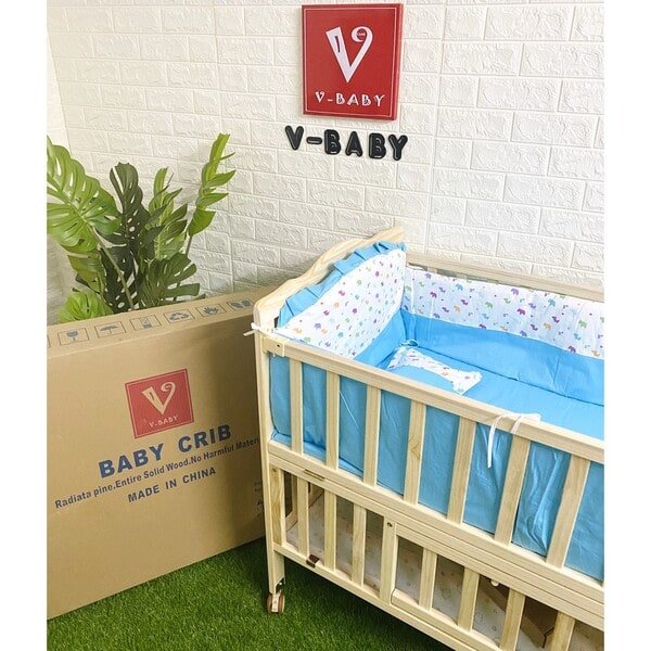 Bộ quây cũi cho bé VBABY