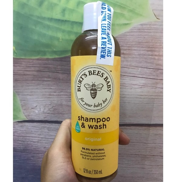 Sữa tắm gội cho bé Burt’s Bees Baby Shampoo & Wash