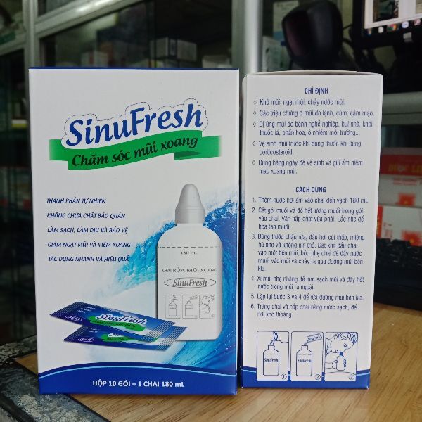 Bình rửa mũi SinuFresh