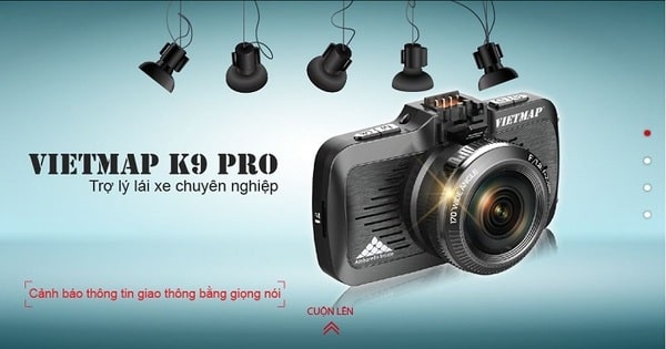 Camera hành trình ô tô VietMap K9Pro