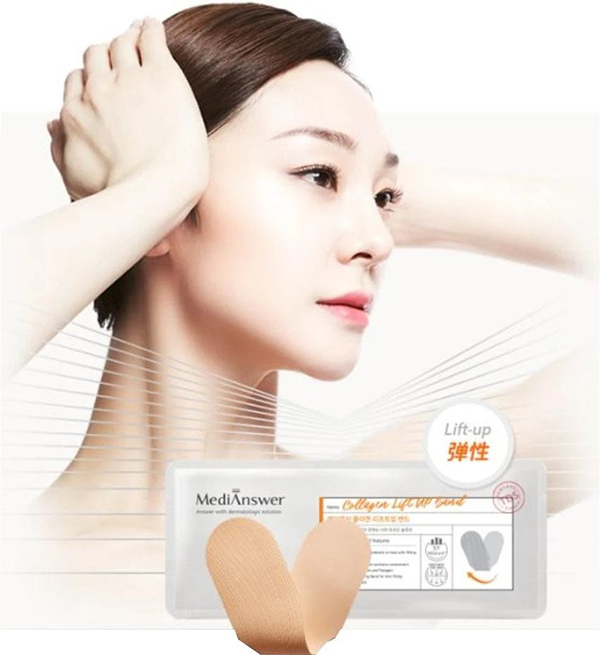 Mặt nạ thon gọn mặt v-line Collagen MediAnswer