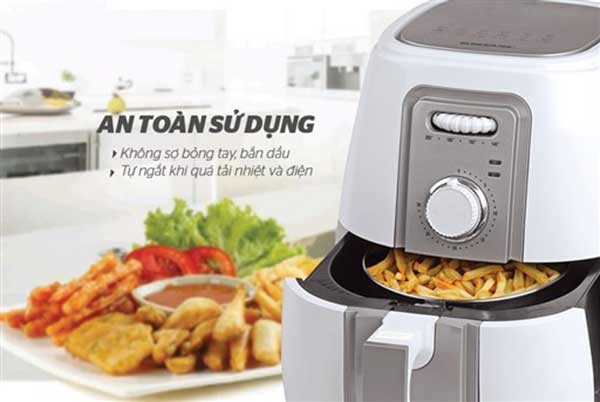 Nồi chiên sunhouse với công nghệ rán thông minh