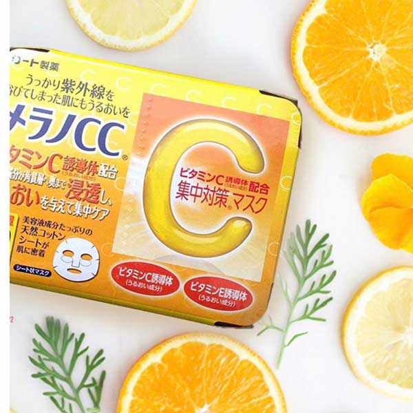 Mặt nạ Melano CC Vitamin C