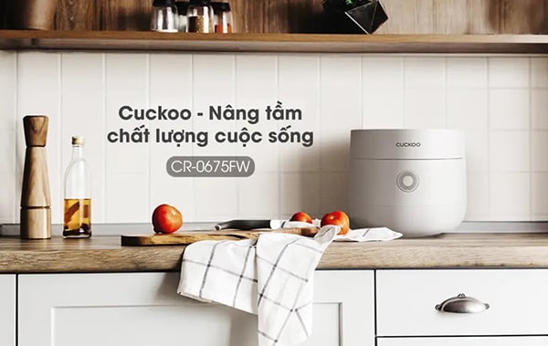 Nồi cơm điện tử Cuckoo model CR-0675F