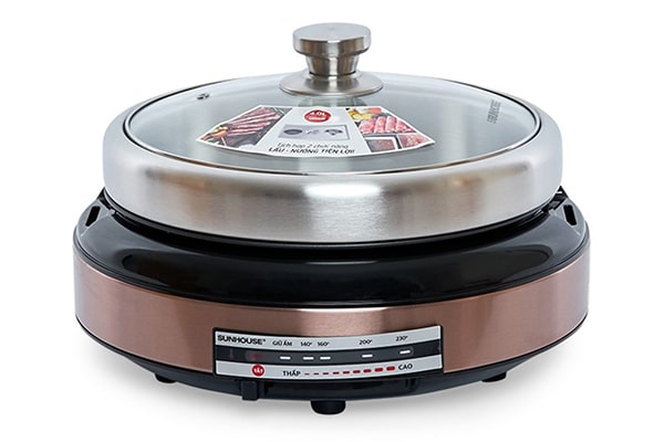 Nồi lẩu điện đa năng SHD 4526 dung tích 4 lít
