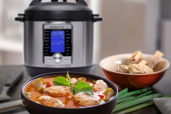 Chú ý vệ sinh nồi sạch sẽ sau khi nấu