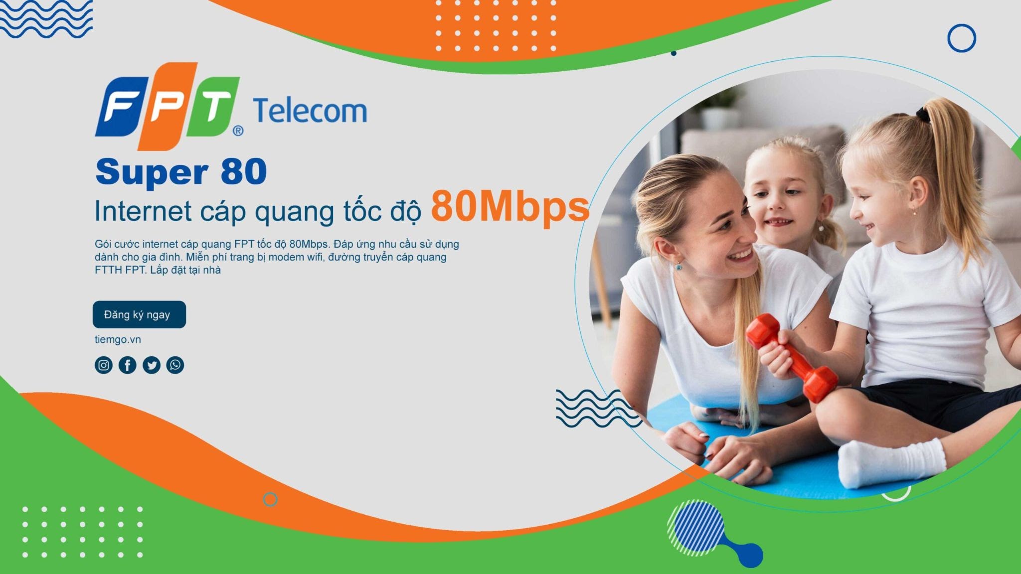 Super 80 là một trong những gói cước internet FPT rẻ nhất hiện nay