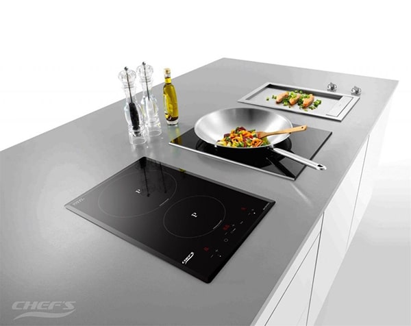 Dòng bếp từ Chefs có thiết kế sang trọng, bắt mắt