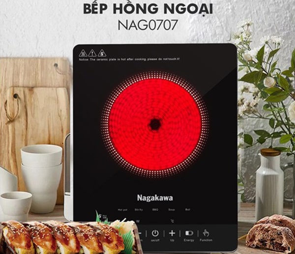 Bếp hồng ngoại cảm ứng Nagakawa NAG0707