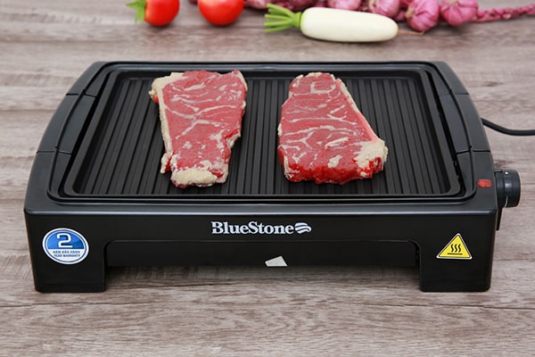 Vỉ Nướng Điện Ceramic Bluestone EGB-7418