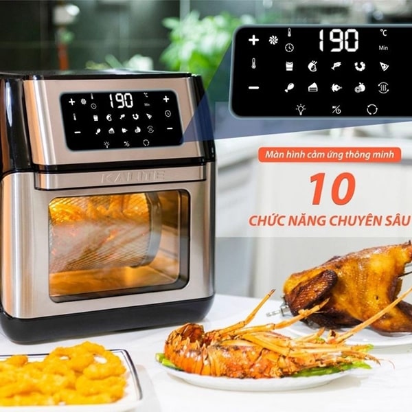 Tính năng nấu nướng đa dạng tạo ra nhiều món ăn