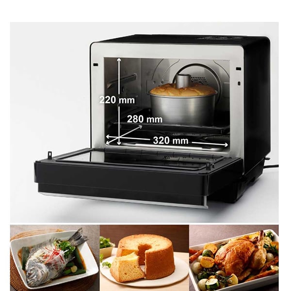 Nấu nướng bằng nồi chiên hơi nước cực kỳ nhanh chóng