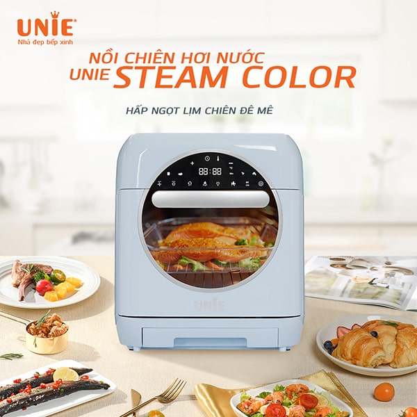 Nồi chiên hơi nước UNIE Steam Color