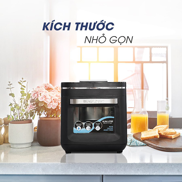 Nồi chiên hơi nước Kalite Steam X – model hiện đại, tích hợp nhiều ưu điểm nổi bật có 1-0-2