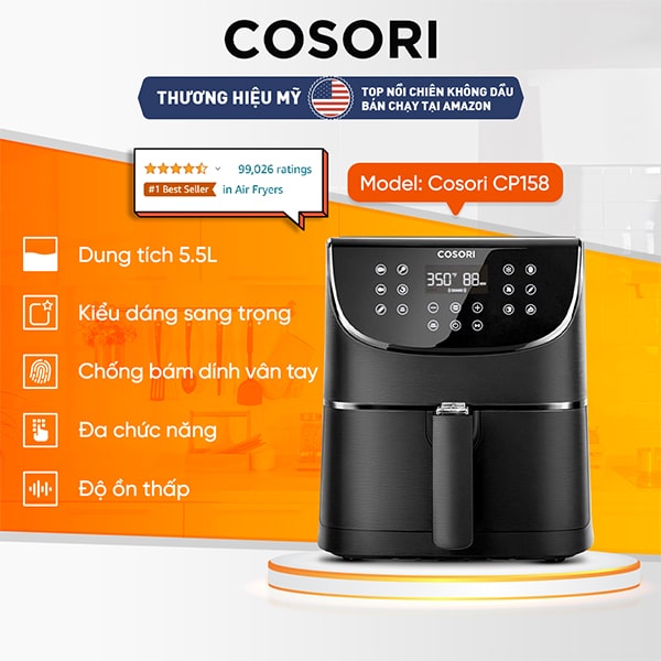 Nồi chiên không dầu Cosori CP158-AF