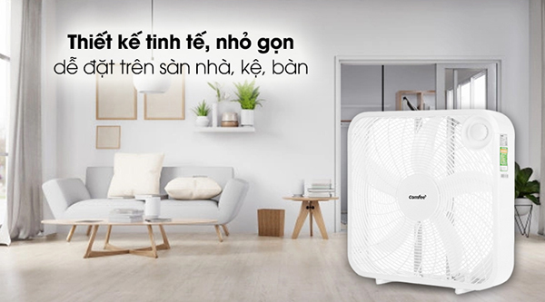 Quạt hộp Comfee nổi bật về thiết kế