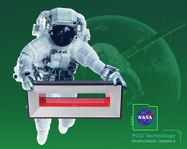 Airocide là máy lọc không khí do Cục Hàng không và Vũ Trụ Hoa Kỳ (NASA) sáng chế