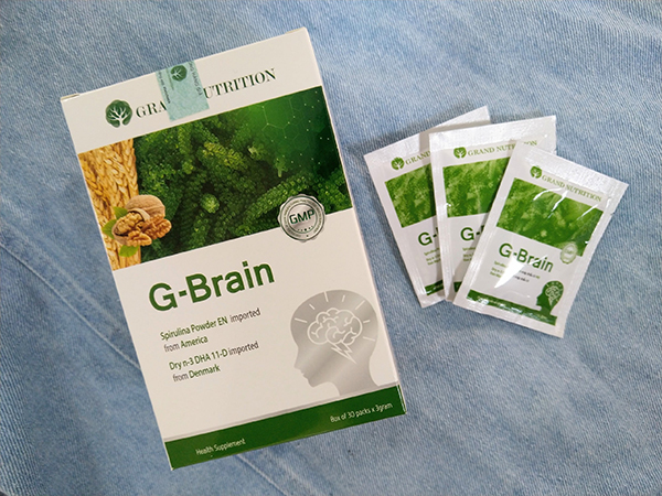 Cốm trí não G-Brain chứa các thành phần dinh dưỡng tốt nhất giúp bé phát triển toàn diện về trí não lẫn thể chất