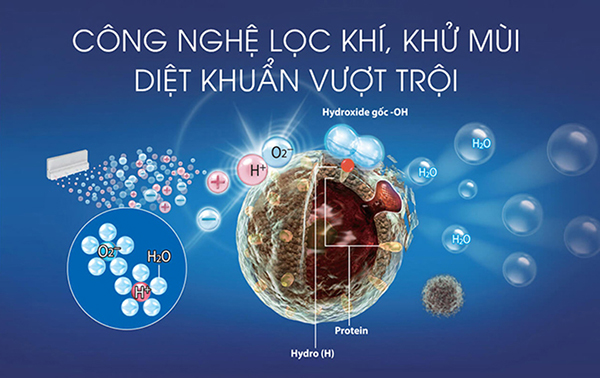 Diệt trừ vi khuẩn, khử mùi hiệu quả